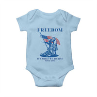 Freedom It’s What We Do Best Since 1776 Baby Onesie Revolutionary War Patriot Battle Scene