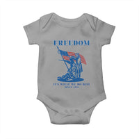 Freedom It’s What We Do Best Since 1776 Baby Onesie Revolutionary War Patriot Battle Scene