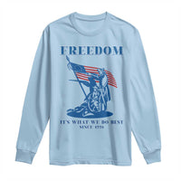 Freedom It’s What We Do Best Since 1776 Long Sleeve Shirt Revolutionary War Patriot Battle Scene