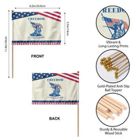 Freedom It’s What We Do Best Since 1776 Patriotic Handheld Flag Revolutionary War Patriot Battle Scene