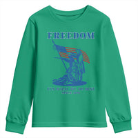 Freedom It’s What We Do Best Since 1776 Youth Sweatshirt Revolutionary War Patriot Battle Scene
