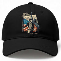 250th Anniversary 1776-2026 We The People Baseball Cap George Washington and Statue of Liberty History Pride