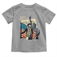 250th Anniversary 1776-2026 We The People Toddler T Shirt George Washington and Statue of Liberty History Pride