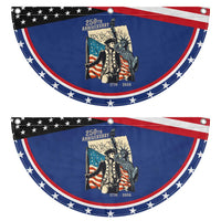 250th Anniversary 1776-2026 We The People Patriotic Fan Flag George Washington and Statue of Liberty History Pride