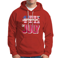 4th of July Hoodie Happy 4th Of July Independence Day American Kid Women Men - Wonder Print Shop