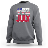 4th of July Sweatshirt Happy 4th Of July Independence Day American Kid Women Men - Wonder Print Shop