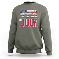 4th of July Sweatshirt Happy 4th Of July Independence Day American Kid Women Men - Wonder Print Shop