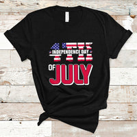 4th of July T Shirt Happy 4th Of July Independence Day American Kid Women Men - Wonder Print Shop