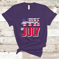 4th of July T Shirt Happy 4th Of July Independence Day American Kid Women Men - Wonder Print Shop