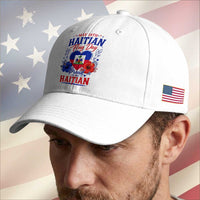 May 18th Haitian Flag Day Floral Hibiscus Baseball Cap Proud To Be Haitian Heritage Pride