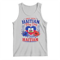 May 18th Haitian Flag Day Floral Hibiscus Tank Top Proud To Be Haitian Heritage Pride