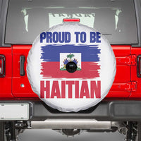 Proud To Be Haitian Spare Tire Cover Haiti Flag Heritage Pride