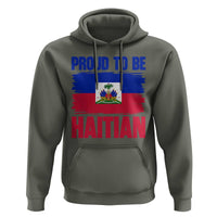 Proud To Be Haitian Hoodie Haiti Flag Heritage Pride