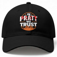 In Pratt We Trust Los Angeles Skyline Graphic Baseball Cap Patriotic LA City California Pride Local Leadership