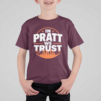 In Pratt We Trust Los Angeles Skyline Graphic T Shirt For Kid Patriotic LA City California Pride Local Leadership