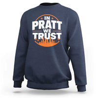 In Pratt We Trust Los Angeles Skyline Graphic Sweatshirt Patriotic LA City California Pride Local Leadership