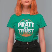 In Pratt We Trust Los Angeles Skyline Graphic T Shirt For Women Patriotic LA City California Pride Local Leadership
