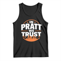 In Pratt We Trust Los Angeles Skyline Graphic Tank Top Patriotic LA City California Pride Local Leadership