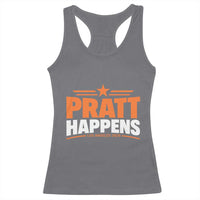 Pratt Happens Los Angeles 2026 Racerback Tank Top Funny Political Patriotic LA City California Pride Leadership