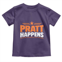 Pratt Happens Los Angeles 2026 Toddler T Shirt Funny Political Patriotic LA City California Pride Leadership