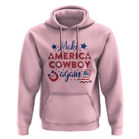 Retro Western Rodeo Hoodie Make America A Cowboy Again Country Lifestyle