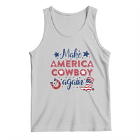 Retro Western Cowboys Tank Top Make America A Cowboy Again Country Lifestyle Rodeo