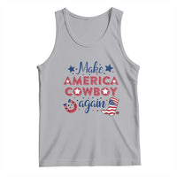 Retro Western Cowboys Tank Top Make America A Cowboy Again Country Lifestyle Rodeo