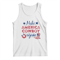 Retro Western Cowboys Tank Top Make America A Cowboy Again Country Lifestyle Rodeo