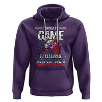 Funny 4th of July Gamer Hoodie I Paused My Game To Celebrate Video Game Lover - Wonder Print Shop