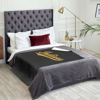 Vintage Indiana Retro Yellow Throwback Distressed Throw Blanket Retro Classic IN State Pride - Wonder Print Shop