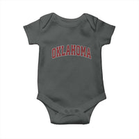 Vintage OKLAHOMA OK Baby Onesie Retro Throwback Design Classic Athletic Sports - Wonder Print Shop