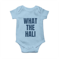 What The Hali Baby Onesie Indiana Hoosier Funny Basketball Overrated - Wonder Print Shop