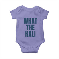 What The Hali Baby Onesie Indiana Hoosier Funny Basketball Overrated - Wonder Print Shop