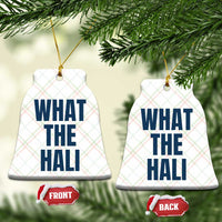 What The Hali Ceramic Ornament Indiana Hoosier Funny Basketball Overrated - Wonder Print Shop