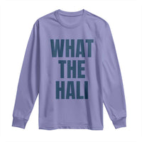 What The Hali Long Sleeve Shirt Indiana Hoosier Funny Basketball Overrated - Wonder Print Shop