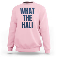 What The Hali Sweatshirt Indiana Hoosier Funny Basketball Overrated - Wonder Print Shop