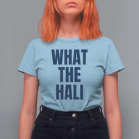What The Hali T Shirt For Women Indiana Hoosier Funny Basketball Overrated - Wonder Print Shop
