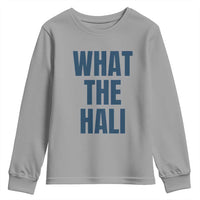 What The Hali Youth Sweatshirt Indiana Hoosier Funny Basketball Overrated - Wonder Print Shop