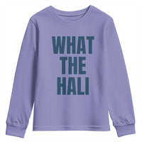 What The Hali Youth Sweatshirt Indiana Hoosier Funny Basketball Overrated - Wonder Print Shop
