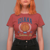 Vintage Indiana Basketball Graphic T Shirt For Women Retro 1967 Sports Indianapolis IN Fan