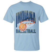 Indiana Basketball Throwback T Shirt Retro Hoop Graphic for IN Fans Since 1967