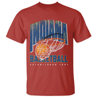 Indiana Basketball Throwback T Shirt Retro Hoop Graphic for IN Fans Since 1967