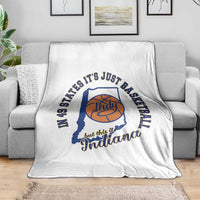 But This Is Indiana Basketball Throw Blanket Indy Hoops Pride Sport Lover