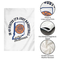 But This Is Indiana Basketball Garden Flag Indy Hoops Pride Sport Lover