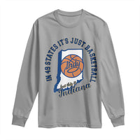 But This Is Indiana Basketball Long Sleeve Shirt Indy Hoops Pride Sport Lover