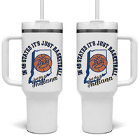 But This Is Indiana Basketball Tumbler With Handle Indy Hoops Pride Sport Lover
