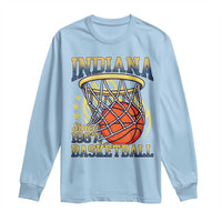 Indiana Basketball Flames Graphic Long Sleeve Shirt Vintage 1967 Fan Indy Hoops Pride