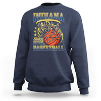 Indiana Basketball Flames Graphic Sweatshirt Vintage 1967 Fan Indy Hoops Pride