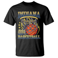 Indiana Basketball Flames Graphic T Shirt Vintage 1967 Fan Indy Hoops Pride