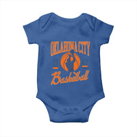 Retro Oklahoma City Basketball Baby Onesie Vintage OKC Since 1967 Hoops Lover Sports Fan - Wonder Print Shop